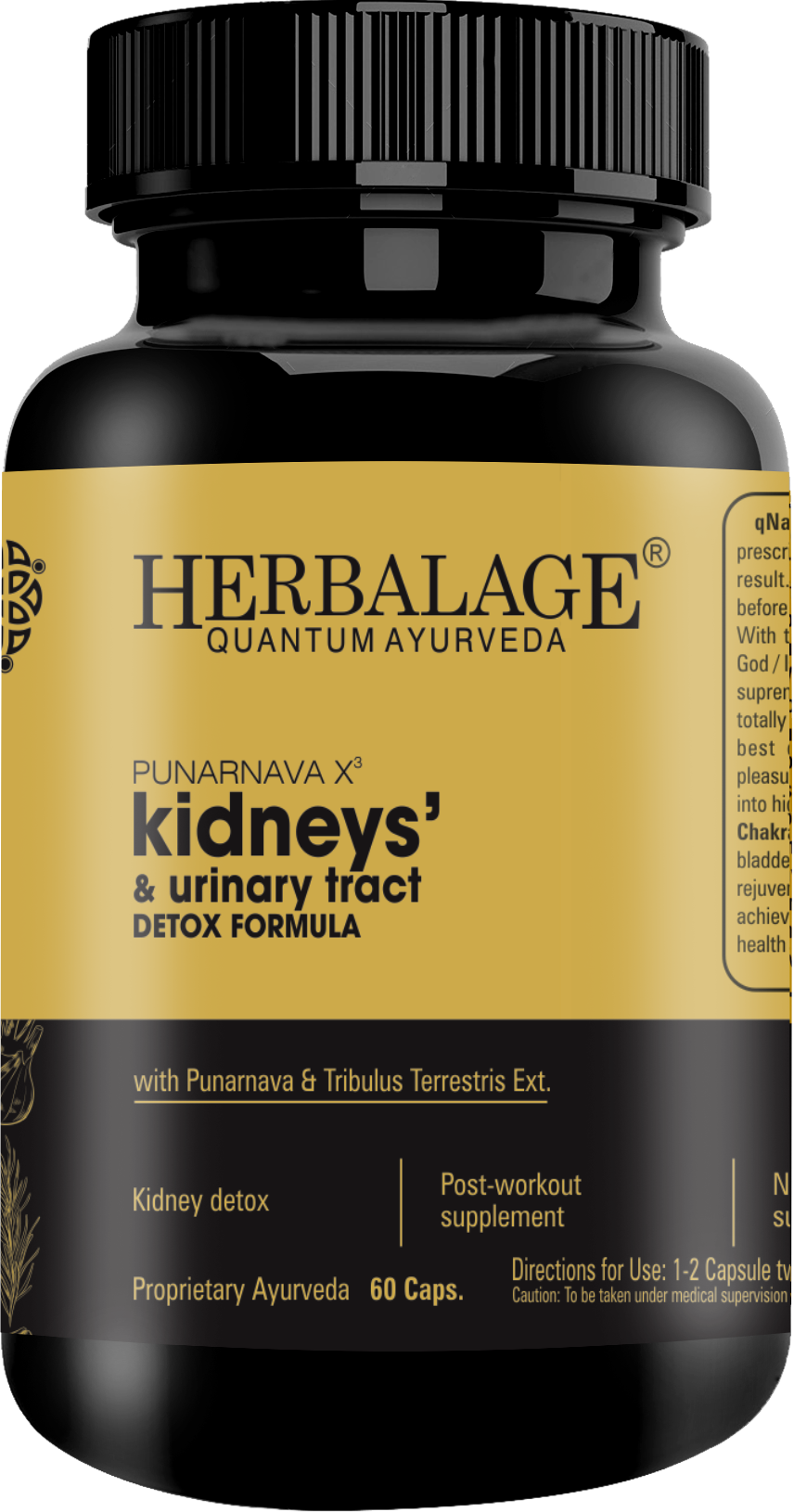 HQA Punarnava x3 “Kidney & Urinary Tract Formula”