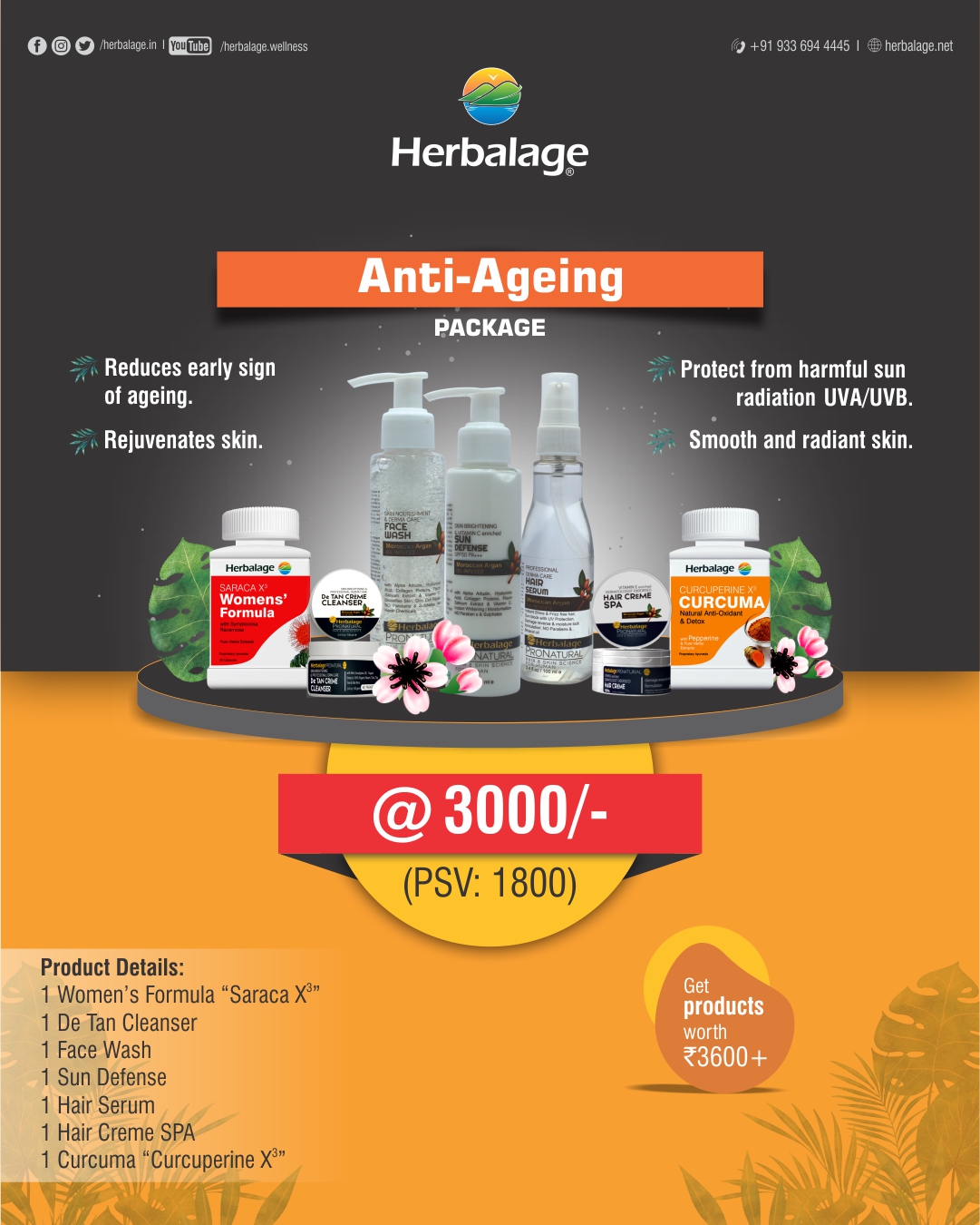 Anti-ageing package@3000