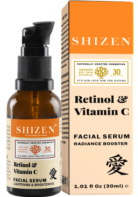 SHIZEN RETINOL & VITAMIN C FACIAL SERUM